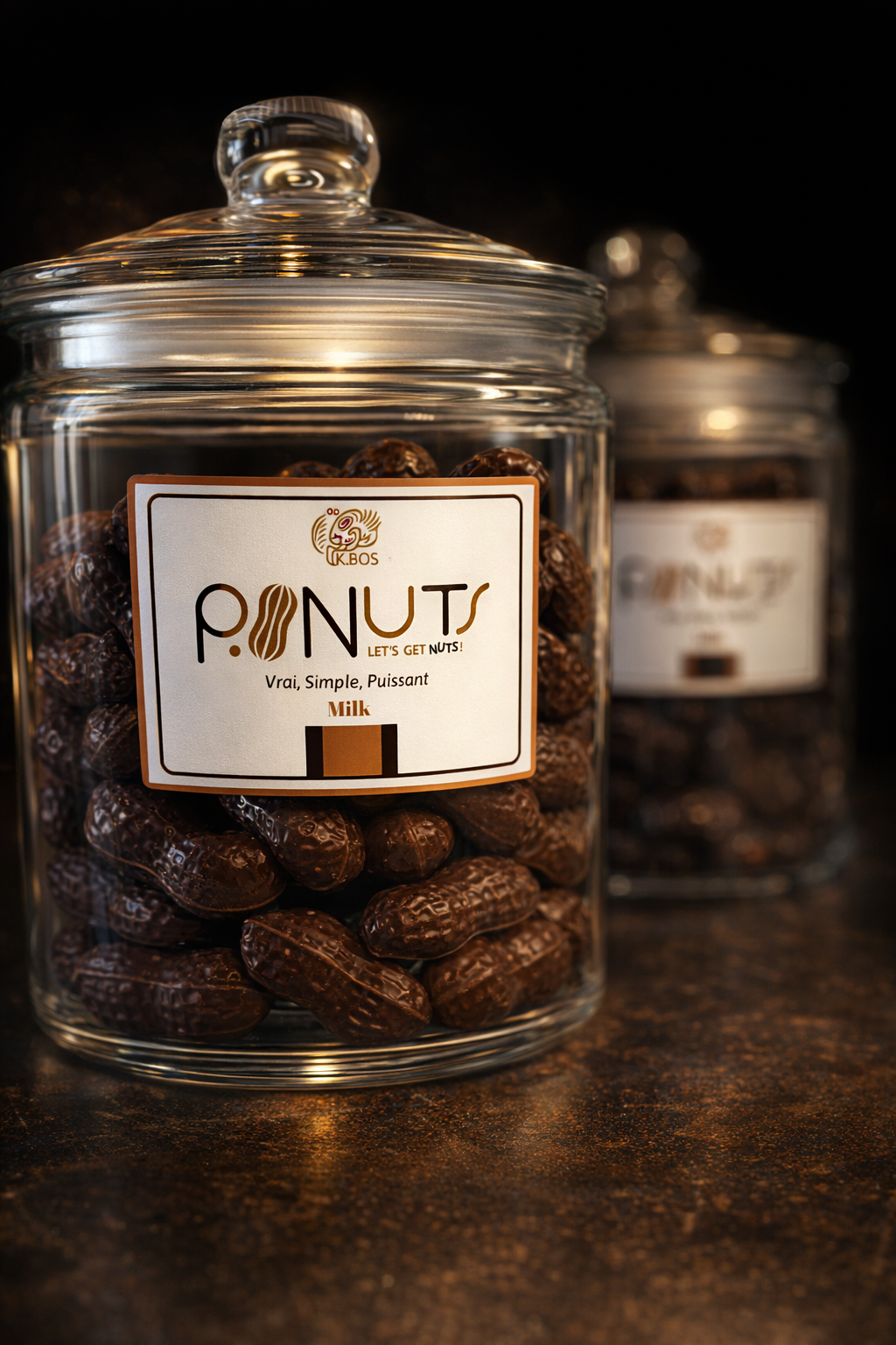 Pralines P.Nuts en bocaux vrac